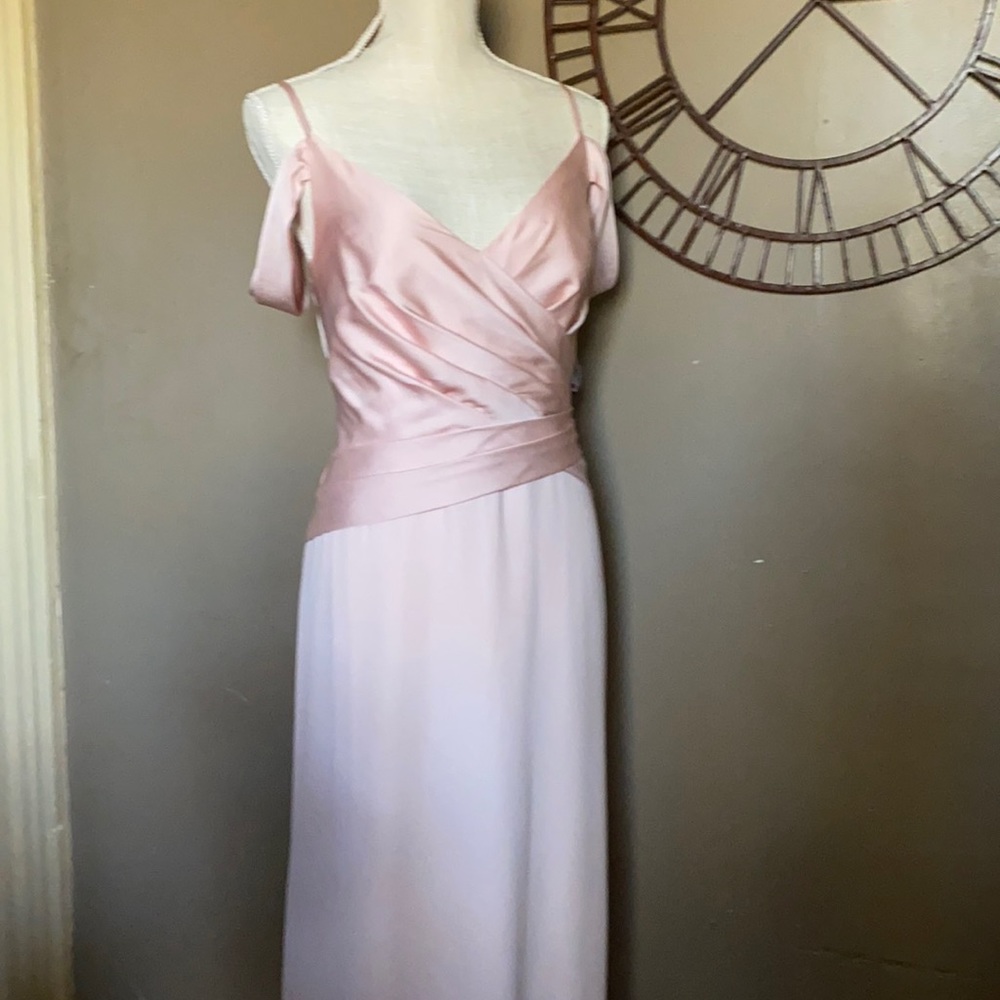 Blush size 10 OTS bodice with side slit